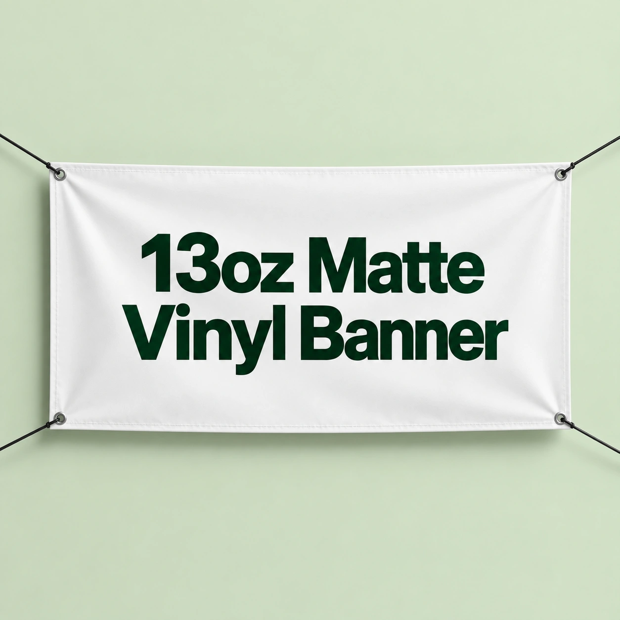13oz Matte Vinyl Banner